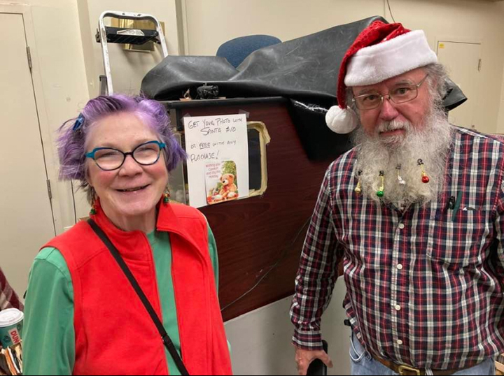 Janet and Santy Claus